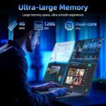 SGIN 17.3 Inch Laptop Computer, Win 11 Laptops with Celeron I3 Processor, 4GB DDR3 128GB SSD, 60800mWh Battery, FHD IPS Display, Type-C, HDMI, 5G WiFi, BT4.2, Numpad, for Business and Students - Image 5