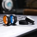 King Will Men's Silicone Wedding Bands, 8mm Comfort Fit with Unique Inner Groove Design, Rubber Engagement Rings for Daily Wear and Activities - 1/4 Variety Multipack - Image 4
