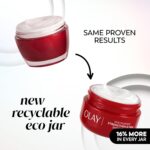 Olay Niacinamide Face Moisturizer, Strong & Firm Cream for Women, Anti-Aging, Anti-Wrinkle, Firming Skin Care, Evens, Hydrates to Repair Barrier, Recyclable Sustainable Eco Jar, Non-Greasy, 2 oz - Image 4