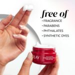 Olay Niacinamide Face Moisturizer, Strong & Firm Cream for Women, Anti-Aging, Anti-Wrinkle, Firming Skin Care, Evens, Hydrates to Repair Barrier, Recyclable Sustainable Eco Jar, Non-Greasy, 2 oz - Image 7