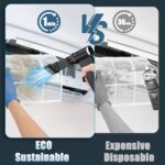 Cordless Electric Air Duster: 120,000 RPM High-Speed 4-Speed Adjustable Blower, Rechargeable Battery-Powered Dust Cleaner for PC Keyboards, Electronics, Cars & Outdoor Use – Compact & Powerful - Image 6