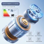 Crystal Ceiling Fan Fandelier with Lights - Modern Outdoor Fans with Remote Control，Noiseless AC Motor, Retro/Farmhouse Lighting, Dining Room， Living Room (52" - Image 5