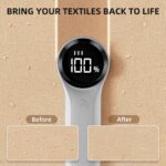 Fabric Shaver, Electric Lint Remover, Rechargeable Lint Shaver, Household Essentials for Clothes, Upholstery, Furniture, Sweater Defuzzer to Remove Pilling, Battery Operated, Birch - Image 3