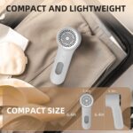Fabric Shaver, Electric Lint Remover, Rechargeable Lint Shaver, Household Essentials for Clothes, Upholstery, Furniture, Sweater Defuzzer to Remove Pilling, Battery Operated, Birch - Image 5