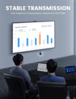 Wireless HDMI Display Dongle Adapter, One-Click Streaming Video/Audio/File from Smartphones and Laptops to HDTVs, Monitors, and Projectors, Supporting Airplay, DLNA and Miracast - Image 8