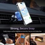 X Case for iPhone 16 Pro Max Case 6.9",with Kickstand 360°Rotatable Magnetic Ring Stand,[Compatible with MagSafe] Shockproof Aluminum Metal Phone Case Slim & Light Phone case,Gray - Image 4