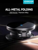 JOYROOM for MagSafe Car Mount Charger, [All-Metal] 15W Fast MagSafe Car Charger, Hands Free Magnetic Phone Holder for Car Dashboard for iPhone 16 Pro Max Plus/iPhone 15 14 13 12 Pro Max Plus, Black - Image 3