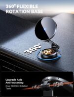 JOYROOM for MagSafe Car Mount Charger, [All-Metal] 15W Fast MagSafe Car Charger, Hands Free Magnetic Phone Holder for Car Dashboard for iPhone 16 Pro Max Plus/iPhone 15 14 13 12 Pro Max Plus, Black - Image 8