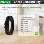 Neutop Replacement Rubber Wheel Tires Compatible with iRobot Roomba 500, 600, 700, 800, 900, e, i, j & S Series Models, Anti-slip, Great Adhesion and Easy Assembly, 4-Pack. - Image 3