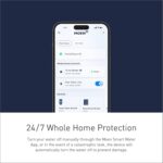 Moen Flo Smart Water Monitor and Automatic Shutoff Sensor, Wi-Fi Water Leak Detector for 3/4-Inch Diameter Pipe, 900-001 - Image 10