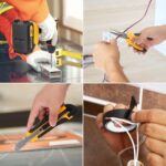 3/8" Brushless Compact Drill Tool Set, 85N.m 21V Cordless Drill Box with 2 * 2000mAh Battery, 782 In-lb Tool Set,DIY Hand Tool Kits for Daily Home Repair - Image 10