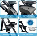 Stair Stepper for Home Vertical Climber, Foldable Full Body Exercise Aerobic Climbing Machines, Mountaineering Fitness Equipment with Adjustable Handles - Image 7