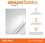 Amazon Basics Clear Thermal Laminating Plastic Paper Laminator Sheets, 9 x 11.5-Inch, 200-Pack, 3mil - Image 3