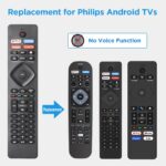 NH800UP RF402A-V14 Remote Control Replacement for All Philips Android LED LCD 4K Smart TV 43PFL5766/F7 50PFL5704/F7 55PFL5604/F7 55PFL5704/F7 65PFL5504/F7 65PFL5704/F7 75PFL5704/F7 65PFL5604/P7 - Image 3