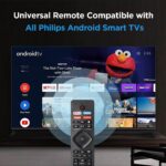 NH800UP RF402A-V14 Remote Control Replacement for All Philips Android LED LCD 4K Smart TV 43PFL5766/F7 50PFL5704/F7 55PFL5604/F7 55PFL5704/F7 65PFL5504/F7 65PFL5704/F7 75PFL5704/F7 65PFL5604/P7 - Image 4