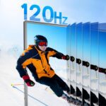 18.5 Inch Large Portable Monitor for Laptop, 1080P FHD 120Hz 125% sRGB USB-C HDMI Travel Monitor for Laptop Mac PC Xbox PS4/5 Switch, Portable Screen with Smart Cover, VESA Compatible - Image 4