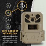 Moultrie Edge 2 Pro Cellular Trail Camera - Auto Connect Nationwide 4G LTE - On Demand 40MP Photo - 1440P Video with HD Audio - Ai False Trigger Elimination - 100 Ft Detection Range - No-Glow Flash - Image 7