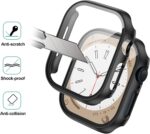 COMMUTER 6 Pack Case with Tempered Glass Screen Protector for Apple Watch 10 (2024) Series 10 42mm,Slim Guard Bumper Full Coverage Hard PC Protective Cover HD Ultra-Thin Cover for iWatch 42mm - Image 3