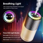 Car Air Freshener, Car Fresheners Long Lasting, Auto On/Off, 3 Adjustable Modes for Custom Scent Intensity, 150mL Large Capacity, Diffuser with RGB Music Syncing Light (Angels) - Image 4