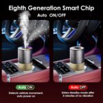 Car Air Freshener, Car Fresheners Long Lasting, Auto On/Off, 3 Adjustable Modes for Custom Scent Intensity, 150mL Large Capacity, Diffuser with RGB Music Syncing Light (Angels) - Image 5