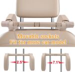 Car Seat Headrest Pillow, Headrest for car, Head Neck Support Detachable,Premium seat held Pillow, 360 Degree Adjustable Both Sides Travel Sleeping Cushion for Kids Adults - Image 3