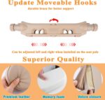 Car Seat Headrest Pillow, Headrest for car, Head Neck Support Detachable,Premium seat held Pillow, 360 Degree Adjustable Both Sides Travel Sleeping Cushion for Kids Adults - Image 4