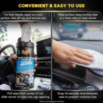 Meguiar's New Car Scent Protectant Wipes - Easy to Use Car Wipes that Protect and Freshen Your Car's Interior - Ideal for Car Detailing & Maintenance - 30 Ct - Image 5