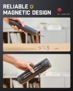 Fanttik S1 Pro Electric Screwdriver, Power Screwdriver with16 S2 Steel Bits, 3 Torque Settings, Max 6 N.m, 2000mAh Battery, LED Light & 1/4''Hex, Ideal Tool for Furniture & Gaming PC - Image 8