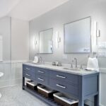 Combuh Modern Bathroom Light Fixtures Over Mirror, 16 Inch IP44 9W Chrome Vanity Light Bar for Bathroom, Wall Light Fixtures Cool White 6000K - Image 6