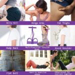 21 Fitness Resistance Bands-6 Tube Pedal Ankle Puller 2025 Upgrade Stretch Bands for Exercise Sit Up Exercise Equipment AB Training Auxiliary Device Workout Equipment for Women Men - Image 8