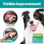 Dog Dental Care Finger Wipes - Teeth Cleaning Finger Wipes for Dog & Cats - Tooth Brushing Kit Dental Wipes for Dog - Reduces Plaque & Freshens Breath (50 PCS, Unscented) - Image 5