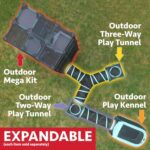 Kitty City Outdoor Catio Furniture and Play Kits for Cats, Outdoor Mega Kit - Image 6