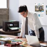 Epson Workforce Pro WF-7820 Wireless All-in-One Wide-Format Printer with Auto 2-Sided Print 13" x 19", Copy, Scan & Fax, 50-Page ADF, 250-sheet Paper Capacity, Works with Alexa, Large Black - Image 7