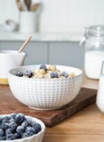 LE TAUCI Dinnerware Sets 12 PCS, Ceramic Plates and Bowls Set, Suit For Housewarming (10" Dinner Plate + 8" Salad Dish + 26 oz Cereal Bowl) x 4, Oven safe - Arctic White - Image 5
