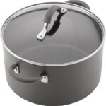Circulon 83903 Radiance Hard Anodized Nonstick Cookware Pots and Pans Set, 10 Piece, Gray - Image 5