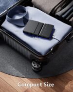 Samsers Foldable Bluetooth Keyboard with Touchpad, Full-Size Wireless Folding Keyboards with Backlight, Portable Travel for iOS Android Windows Mac OS, Support 3 Device(BT5.1 x 3), Black - Image 8