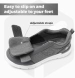 FitVille Diabetic Shoes for Men Extra Wide Width, Swollen Feet Shoes for Diabetics Pain Relief - Image 3