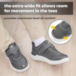 FitVille Diabetic Shoes for Men Extra Wide Width, Swollen Feet Shoes for Diabetics Pain Relief - Image 6