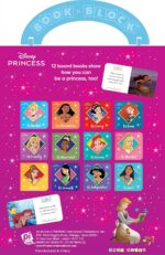 Disney Princess - I Can Be Princess My First Library Board Book Block 12-Book Set Teaches Positive Traits Like Caring, Friendliness, Curiosity, and More! - PI Kids - Image 3