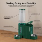 Gardner Pet Automatic Gravity Cat Food Feeder and Water Dispenser Stainless Steel Two-in-One Set Large Capacity Dispenser for Pets Dogs, Puppies, Kittens - Image 10