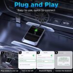 Wireless Carplay Adapter, Converts Wired to Wireless carplay Adapter for iPhone, Wireless Control Plug & Play Carplay for Cars from 2017 & for Apple iPhone iOS 10+ - Image 3