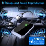 Wireless Carplay Adapter, Converts Wired to Wireless carplay Adapter for iPhone, Wireless Control Plug & Play Carplay for Cars from 2017 & for Apple iPhone iOS 10+ - Image 7