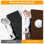 No Drill Metal Furniture Anchors (10 Packs) for Baby Proofing, 14" Adhesive Anti-Tip Furniture Wall Safety Straps for Child, Keep Toddlers & Pets Safe from Falling Furniture Like Dresser & Bookshelf - Image 5