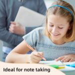 Gel Pens, 5 Pcs 0.5mm Retractable Quick Dry Black Ink Fine Point Rolling Ball Gel Pen, Smooth Writing No Bleed for Journaling Note Taking, Home School Office Supplies - Image 10