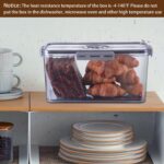 Bread Box Bread Boxes for Kitchen Counter Airtight, Time Recording Bread Storage Container with Lid, Bread Keeper for Homemade Bread, Toast, Bagel, Donut and Cookies, Grey - Image 6