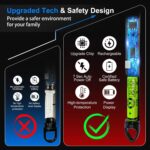 KTEBO® 2 Pack Plasma Arc Electric Candle Lighters Rechargeable - USB Long Reach for Scented Candles, BBQ Grill & Camping - Lightweight Portable Windproof Design Lighters for Him - Image 4