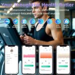 Smart Ring for Men Women – Fitness Tracker Ring with Heart Rate, SpO2, Blood Pressure, Sleep Monitoring, Step & Calorie Counter, No Subscription Fee, iOS & Android Compatible (Black, 14) - Image 4