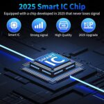 2025 TV Antenna for Local Channels tv Antenna Outdoor 999+ Miles Long Range Indoor/Outdoor tv Antenna for Smart 16.5ft Cable HD Antenna Supports 4K 8K1080p - Image 4