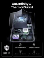 UGREEN Nexode Pro 65W USB C Charger Flat, 3-Port Slim GaN Compact Fast PPS Wall Charger for iPhone 16/15/14, MacBook Air, iPad Pro, Galaxy S24/S23/Note20, Pixel 9/8, Steam Deck - Image 7