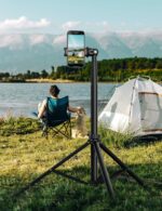 71''/180cm Phone Tripod & Selfie Stick, Portable Travel Stand for Video Recording, Travel Tripod for iPhone/Cell Phone with Detachable Remote, Compatible with Smartphones, DSLR - Image 5